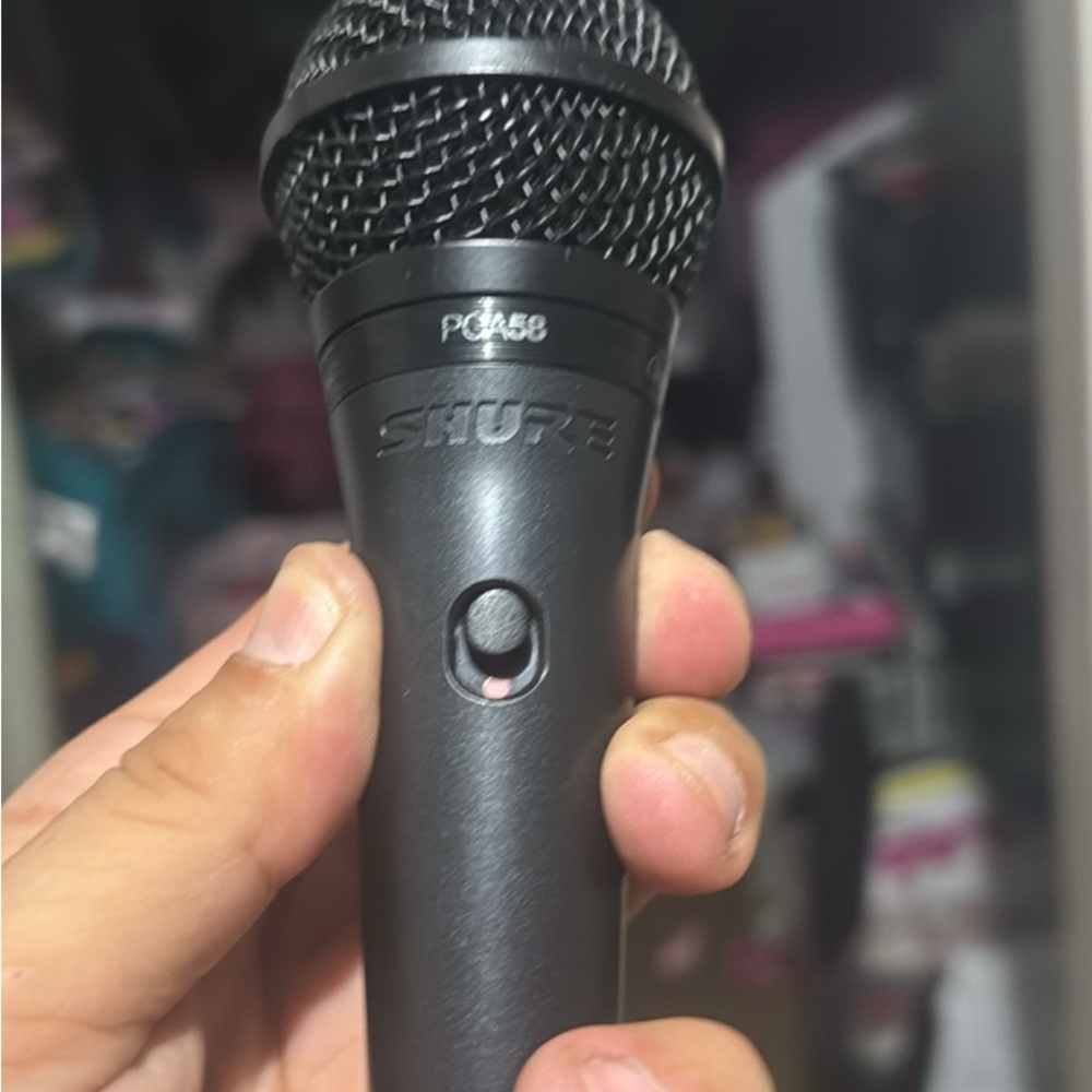 Shure Black Professional Microphone
